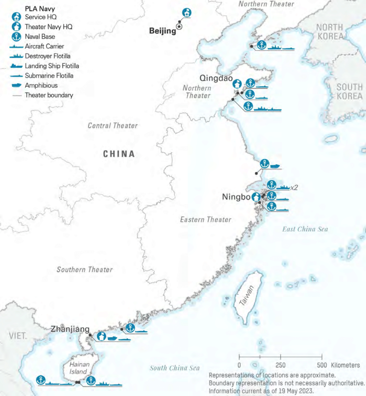 China US naval confrontation Pacific