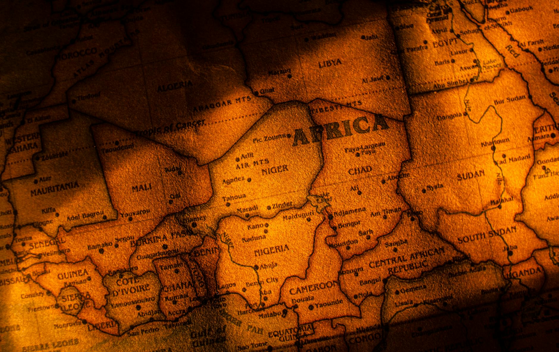 meningitis belt Africa map
